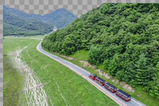 神农架林区的小火车图片素材免费下载