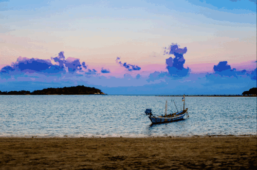 苏梅岛风景gif图片素材免费下载