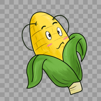 卡通农作物玉米图片素材免费下载