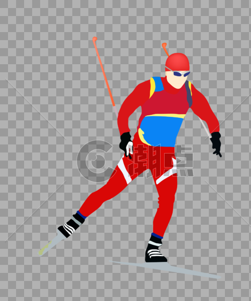 滑雪运动员图片素材免费下载