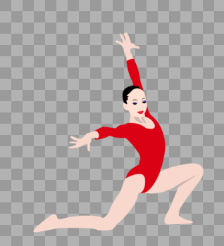 女子体操运动员图片素材免费下载