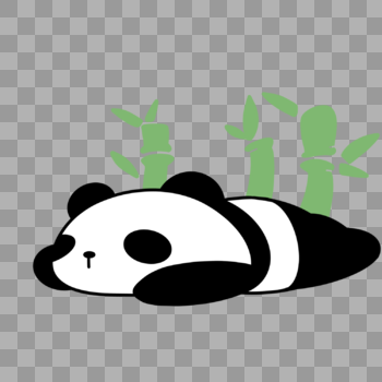 熊猫图标图片素材免费下载