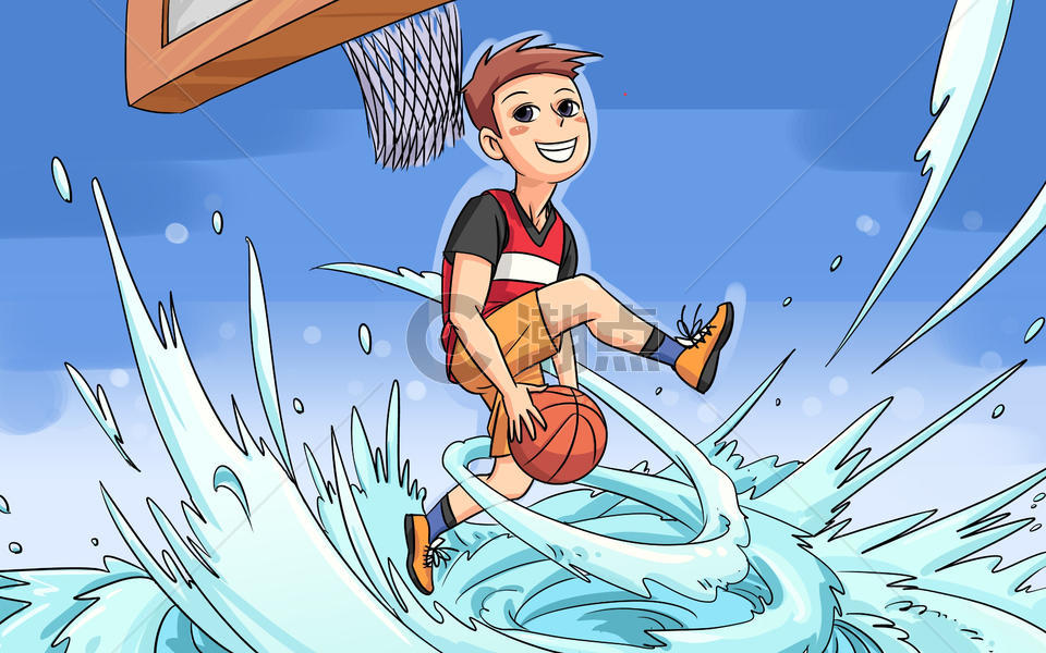 夏天篮球图片素材免费下载