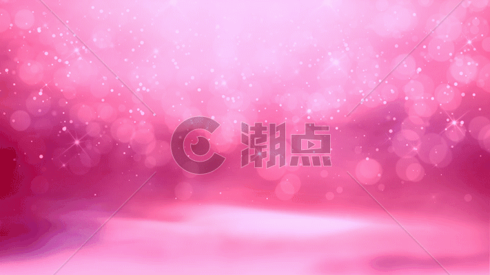 粉红色粒子背景动画GIF图片素材免费下载
