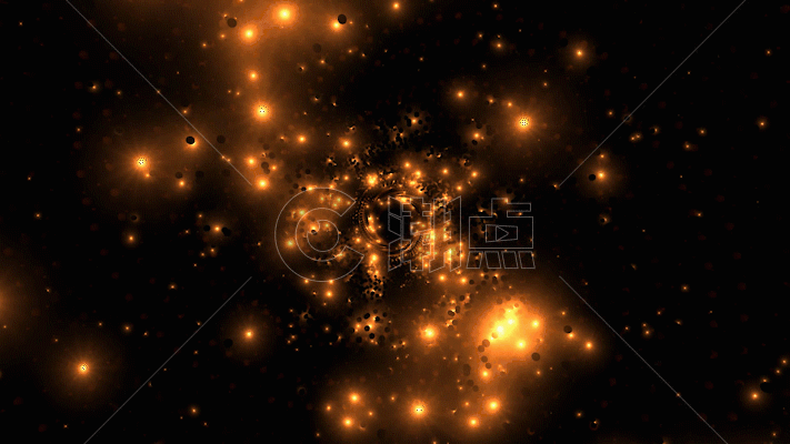 粒子旋转动画GIF图片素材免费下载