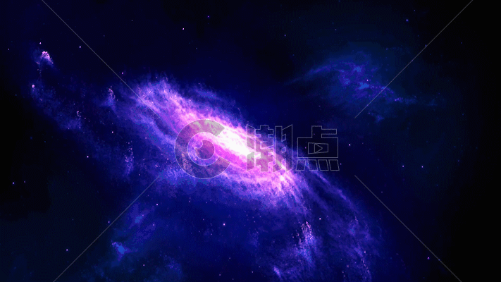粒子宇宙星空云GIF图片素材免费下载