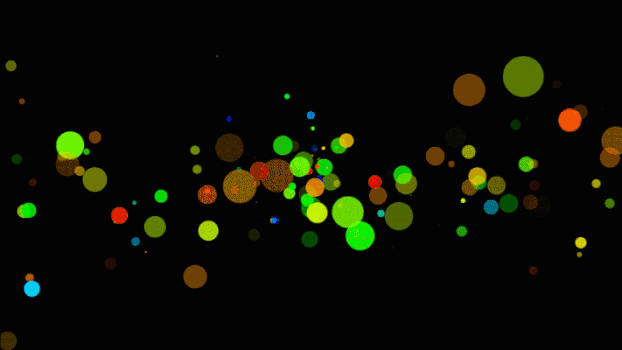 绚丽粒子光斑动画GIF图片素材免费下载