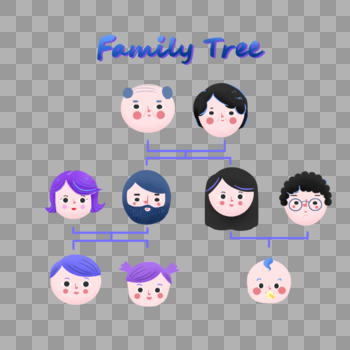 家族familytree图片素材免费下载