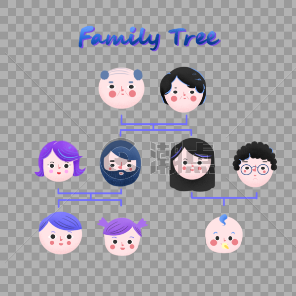 家族familytree图片素材免费下载
