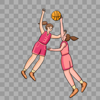 女子篮球运动比赛图片素材免费下载