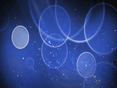 蓝色粒子光圈动画GIF图片素材免费下载
