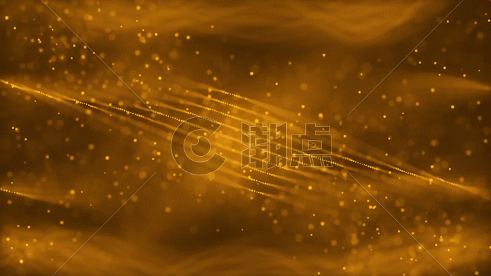 棕黄色粒子动画背景GIF图片素材免费下载