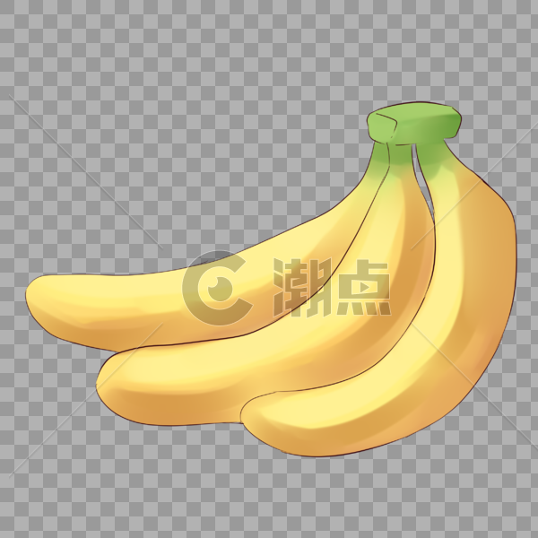 香蕉装饰素材图案图片素材免费下载