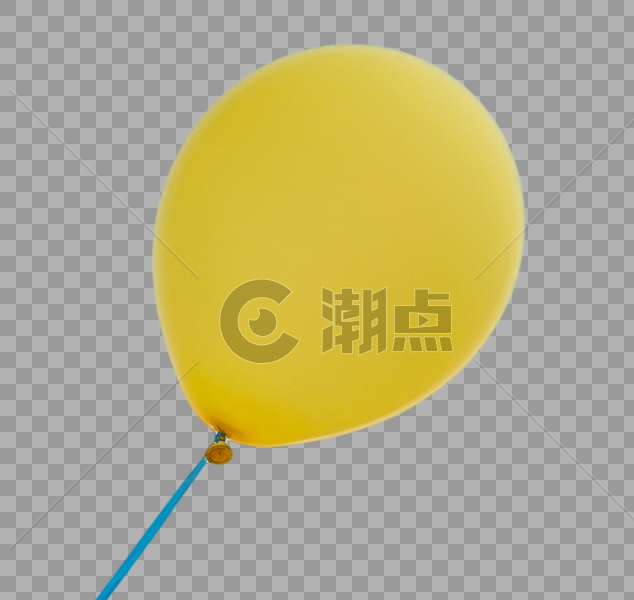 黄色气球图片素材免费下载