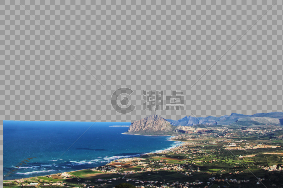 西西里岛海岸线图片素材免费下载