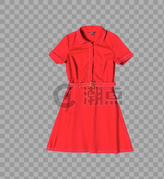 红色裙子图片素材免费下载