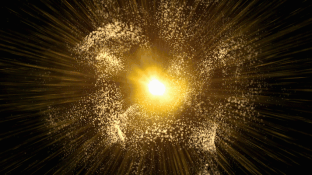 粒子光线球动画GIF图片素材免费下载