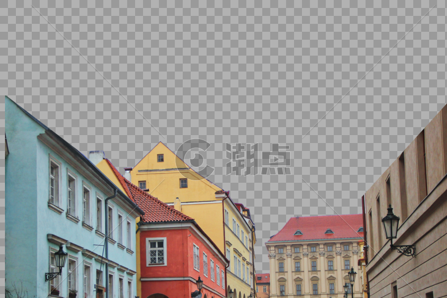 布拉格城堡区街景图片素材免费下载