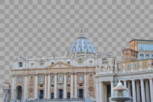 梵蒂冈圣彼得大教堂图片素材免费下载