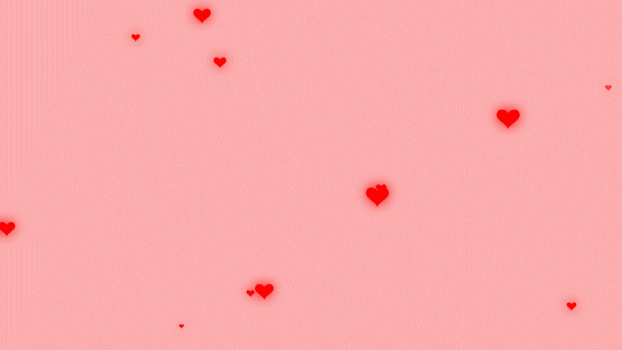 透明通道上升的爱心粒子GIF图片素材免费下载