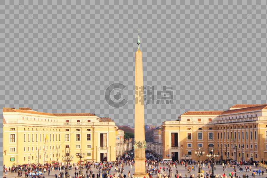 梵蒂冈圣彼得广场方尖碑图片素材免费下载