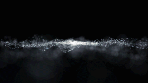 白色漂浮粒子GIF图片素材免费下载