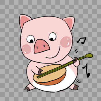 卡通小猪图片素材免费下载