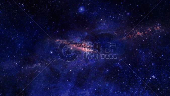 粒子星空背景GIF图片素材免费下载