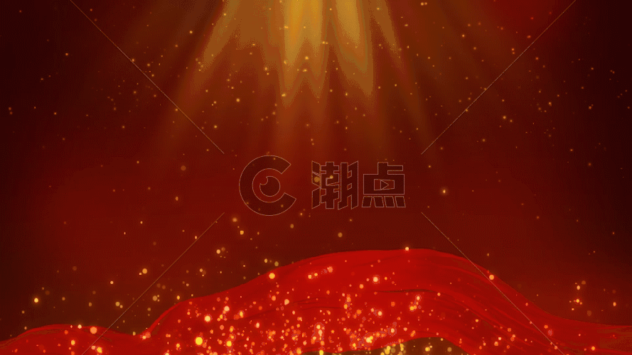 红绸动态舞台GIF图片素材免费下载
