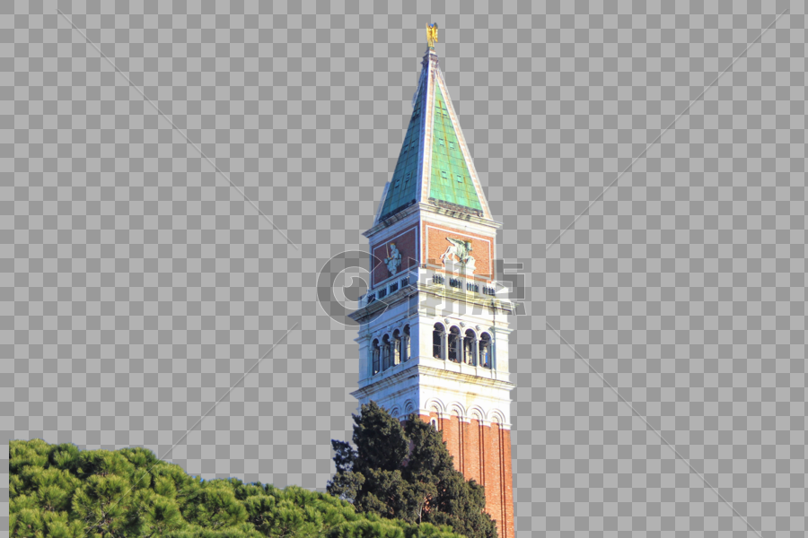 威尼斯圣马可钟楼图片素材免费下载
