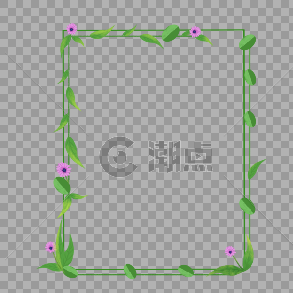 植物花卉边框图片素材免费下载