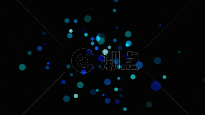 光斑粒子动画GIF图片素材免费下载