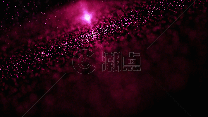红色粒子动画GIF图片素材免费下载