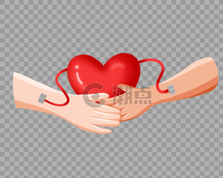献血和输血的手图片素材免费下载