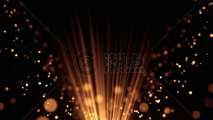 粒子光束小球动画GIF图片素材免费下载