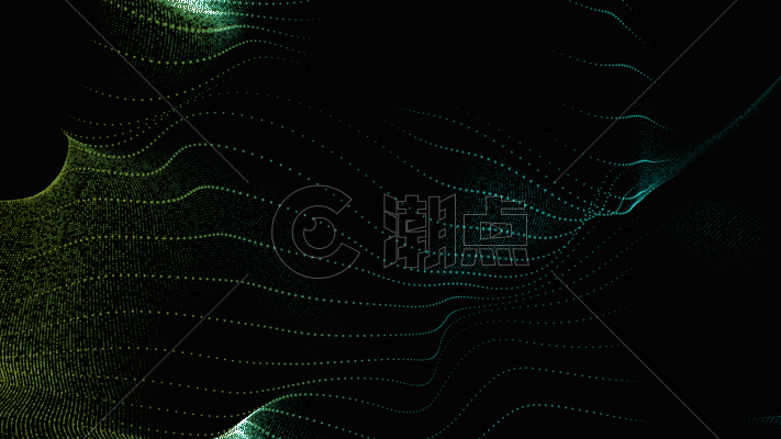 粒子光线帘布动画GIF图片素材免费下载