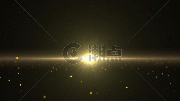 粒子光线上升动画GIF图片素材免费下载