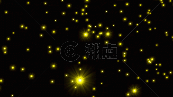 粒子雨动画GIF图片素材免费下载