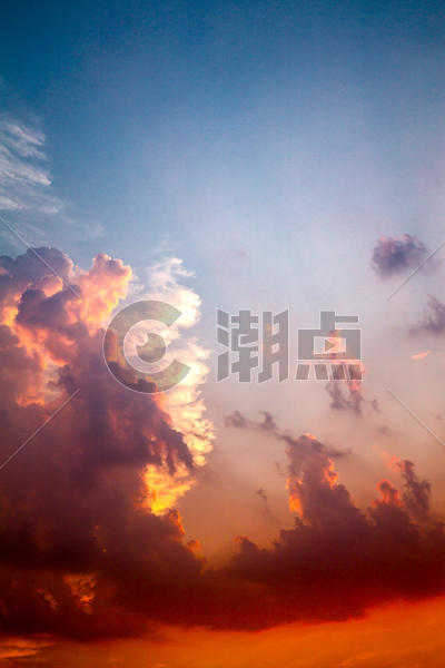 夏之色彩 火烧云图片素材免费下载
