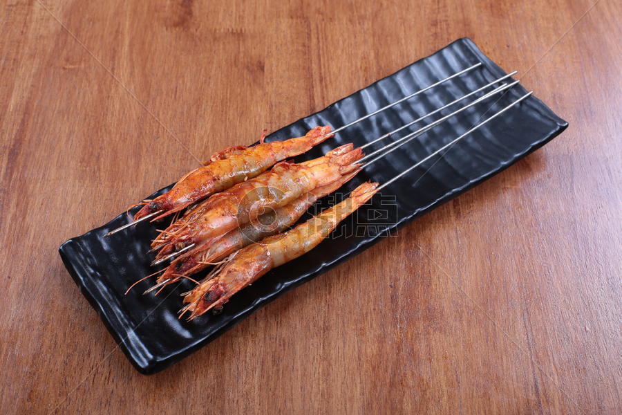 烤大虾 虾 九节虾    烧烤 撸串 菜谱 美食 美味 高清 大图图片素材免费下载