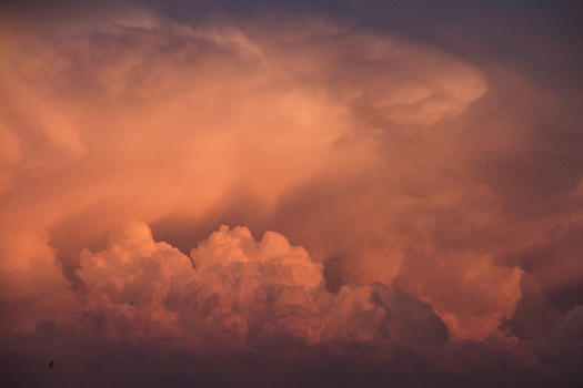 云之色彩火烧云图片素材免费下载