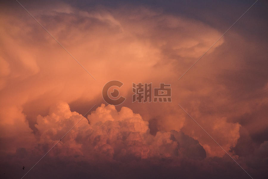 云之色彩 火烧云图片素材免费下载