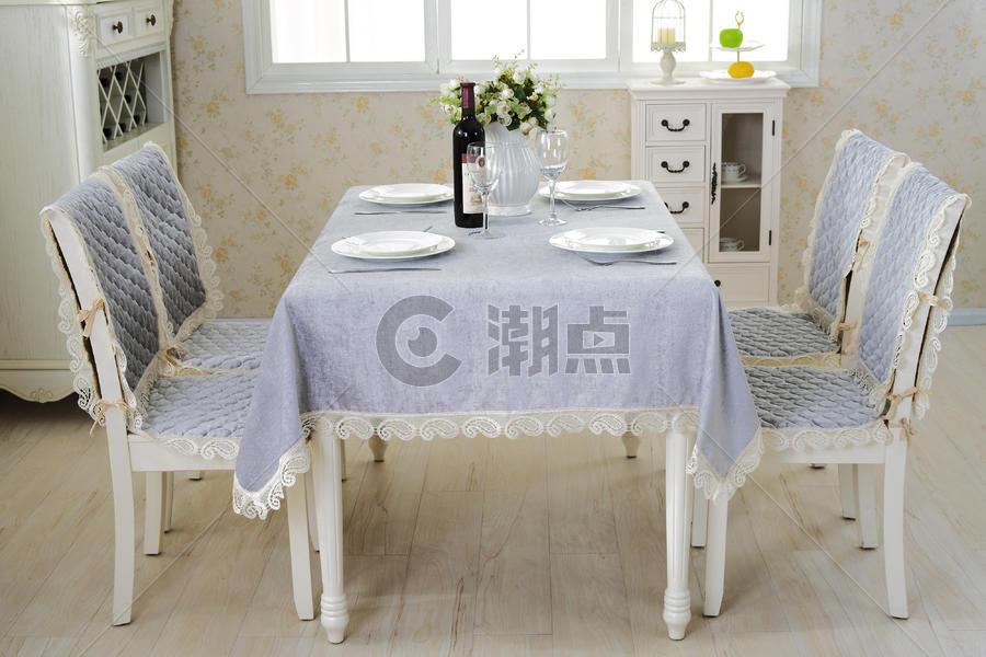 家庭用餐桌布图片素材免费下载