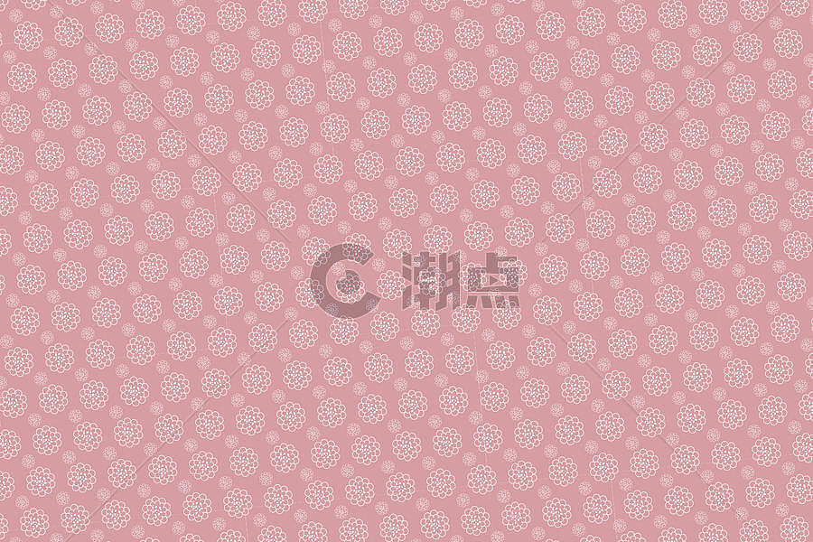 淡粉色花朵墙纸图片素材免费下载