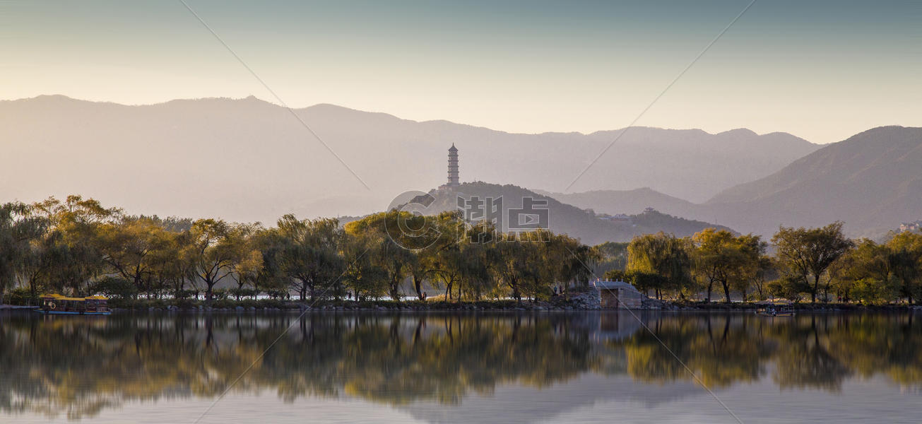 秋景·颐和园昆明湖图片素材免费下载