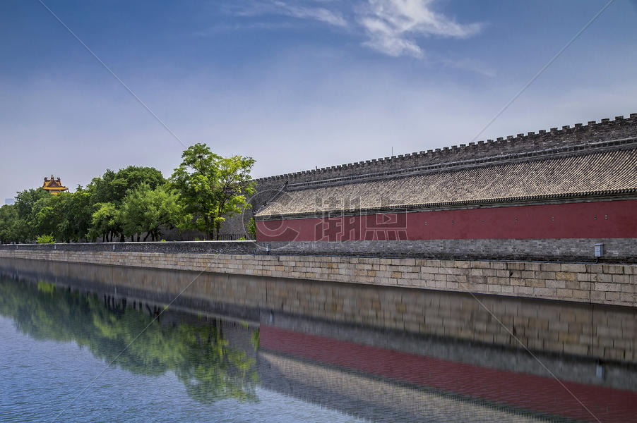 红墙·紫禁城图片素材免费下载