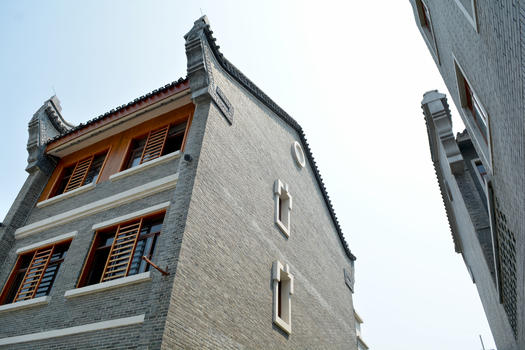 柳州窑埠古镇特色建筑，极具民族特色图片素材免费下载