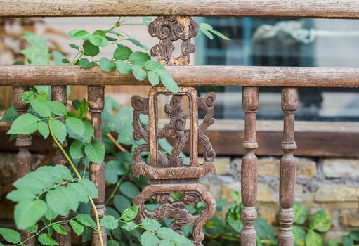 木栏雕刻朱家角传统文化图片素材免费下载