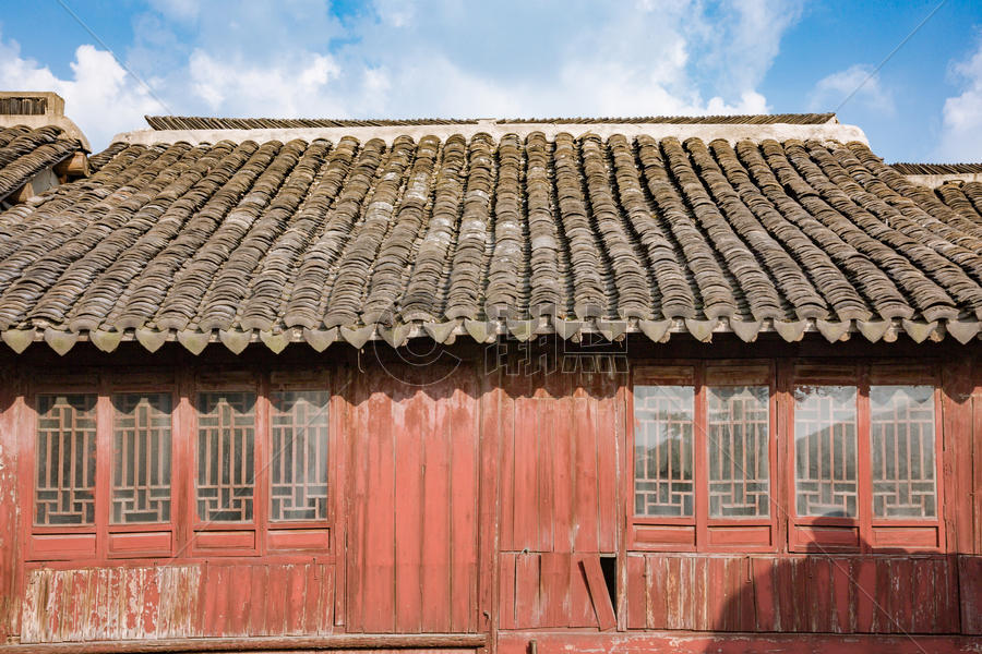 旅游度假朱家角古镇建筑图片素材免费下载