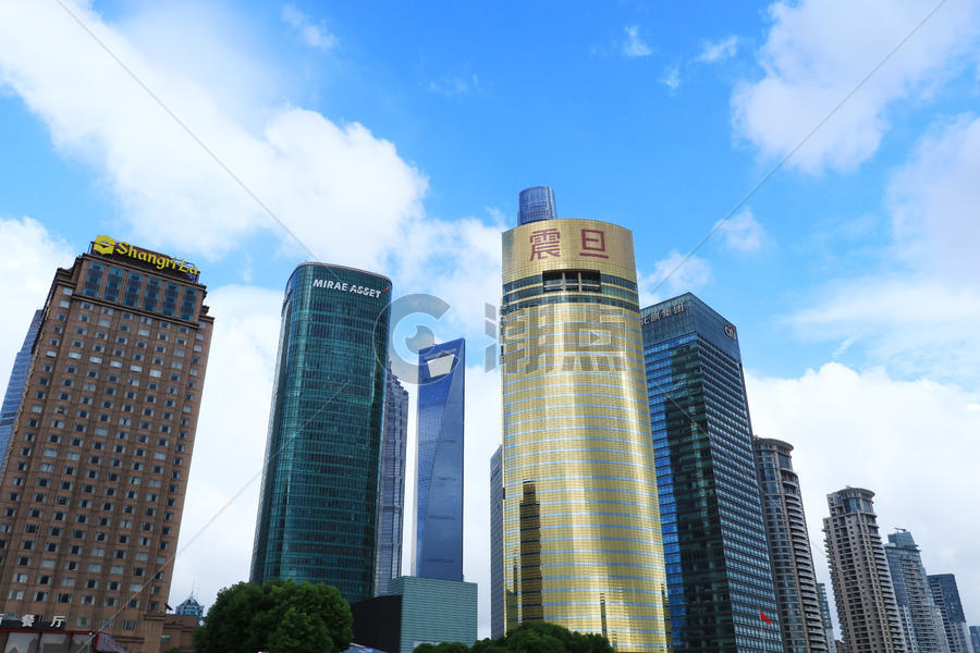 上海金融中心城市摄影图片素材免费下载